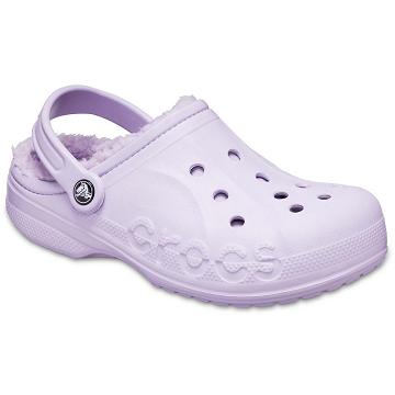 Zuecos Crocs Baya Forro Hombre Rosas | Mexico 0776CTVE